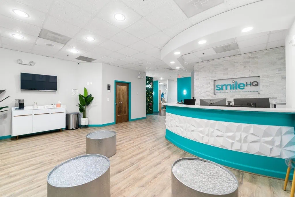 front desk area